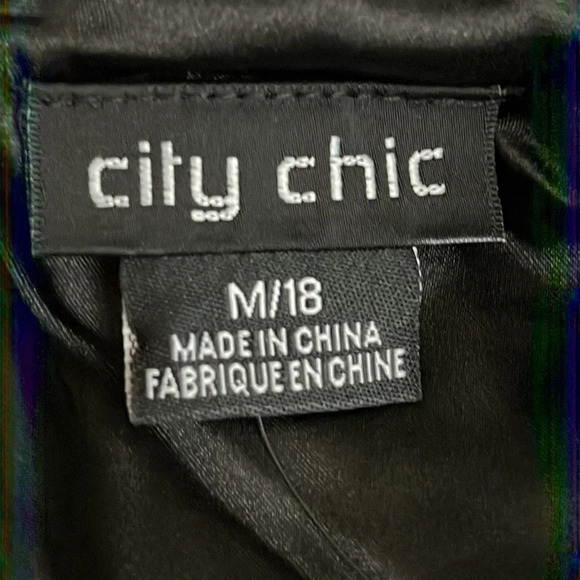 City Chic Off Shoulder Tulip Hem Maxi Dress in Floral Glow - NEW - Size 18 - Picture 5 of 8